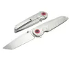 Offre spéciale High End Auto Tactical Couteau D2 Sainblack Blade CNC 6061T6 Gandoue Couteaux de poche EDC avec nylon Sheath5091723