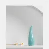 花瓶花瓶ホワイト/青/緑/シアン/北欧のリビングルームアレンジメント装飾品部屋の装飾5.5x18x1 cm