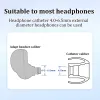 Conseils d'oreille Universal LaTex pour Sennheiser Bouchons d'oreille anti-allergiques ondulées pour Sony / Huawei / Apple / Xiaomi / Samsung / Akg