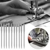 10 st hushållssymaskin Needle Sharp Universal Regular Point For Low Shank Snap-On Singer Brother Sewing Machine Accessory