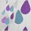 Decorative Flowers 9 Strings Party Supplies Water Drop Paper Pull Flower Baby Wedding Props Decors