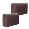 Stoelbekleding 2 PCS Beschermingskoffer Bandafdekking Kantoor Recliners Miniatuur waterwielarm rusthanddoek