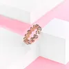 Designer Charme New Circle Nest Stone Ring Luxus Zirkon Paar handgefertigt für Frauen