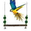 Andra fågelförsörjningar svängningar för parakiter mångsidiga parakitsvingande hänger hängmatta mångsidiga leksaksburar med krok