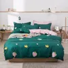 Bedding Sets Solid Color Fruit Strawberry Printed Bed Cover Set Duvet Adult Child Sheet Pillowcase Comforter