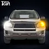 トヨタRav 4 Rav4昼間のランニングライトターンシグナルカーLED DRL 2006-2012のアクセサリ