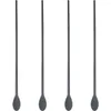 Spoons 2 Pairs Silicone Integrated Chopsticks Spoon Dual-end Stirring Stirrer Coffee Stirrers Teaspoon Multipurpose Multi-use