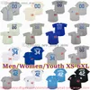 Anpassad XS-6XL Movie Throwback Baseball Jersey 42 Jackie Robinson 32 Sandy Koufax Ron Cey Shawn Green Mike Scioscia Steve Yeager Vin Scully Steve Sax Eric Gagne Jerseys