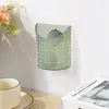 Clear Wall Mounted Storage Box Hole-Free Self Adhesive Floating Hyllor Remote Control Storage Organizer för luftkonditionerings-TV