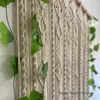 Arazzi Candette macrame per porta della porta della porta fatti a mano personalizzati art decorazioni da coltura regalo - senza canna