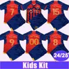 2024 25 Real Kids Kit Soccer Jerseys Salt CHICHO RUIZ LUNA CROOKS GLAD OJEDA Lake Home Child Suit Football Shirt Short Sleeve Uniforms