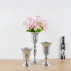 Vases Style Européen Fleurs or Vase Vase Metal Arrangement floral Holder Séché Flower Flower Flower Pot tige de planche Ornement de plante