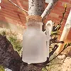 Depolama Şişeleri 200pcs/Lot Toptan Boş 100g Banyo Tuz Şişesi Plastik Cork Jar Kadın Konteyner Ağaç Kaşıkla Doldurulabilir