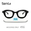 Solglasögon ramar SENTA Tjock Frame Women Men Hip Hop Street Trend Overized Square Customized Optical Glasses Computer Blue Light