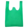 50 Pieces Shopping Tote Bag Custom Printed Gift Non Woven Items Businesses Customizable Reusable 240401