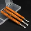 3/4pcs Wood Carving Chisels Tools Wood Carving for DIY Woodworking Engraving Olive Carving Knife Handmade Knife Tool Set