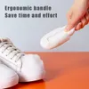 Chaussures brosses brosse utile réutilisable résistant à la poussière Brosse de chaussures de nettoyage pour le nettoyage de la salle de bain Brosse de baskette