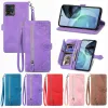 Deluxe Zip Leather Wallet för Samsung Galaxy A12 14 21 23 32 33 42 50 52 53 71 72 73 M40 82 S E 4G 5G Print Flip Plug Phone Bag