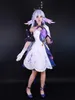 Anime Costumes Robin Cosplay Game Honkai Star Rail Cosplay Costume 3D Print Dress Wig Shoes Women Role Play Carnival Party Clothes 240411