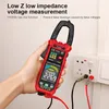 HT205 6000 räknar Clamp Meter True RMS NCV DC AC Spännings AC Current 600A Smart Digital Clamp Meter Multimeter Temperaturtestare