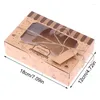 Gift Wrap 12Pcs Cookie Bakery Boxes With Window Dessert Rolls Rope And Stickers Pastry Treat For Chocolate Cookies