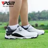 PGM Men Golf Shoes Waterproof Sports Sneakers Man Breathable Casual Golf Athletic Footwear Anti-skid Training Shoes Buckle Knob