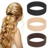 أزياء O Hair Tie Band One Wide Pony Band Clip Wide Pony Band Foldable Hair Band