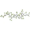装飾的な花XD-エルタイシャル偽のストリングシルクバラヴァインプラスチック植物ラタンガーランドリースウェディングホームパーティーデコレーション