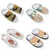 Gai Men Women Outdoor Womens Designer Sandals Summer Beachカラフルなスライド灰色の屋内スライドファッションスリッパサイズ36-45 A2-8