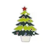Санта -Клаус подарочные эмалевые булавки для сосны лоська для санки с снеговиком кофейная чашка сплав Бруш Бруш Сладкие Женщины Жемчужина подарок для ребенка