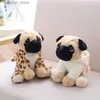 Doldurulmuş Peluş Hayvanlar Yaşam benzeri doldurulmuş simülasyon köpek Peluş Sharpei Pug Güzel Köpek Plushie Oyuncak Hayvan Çocuk Çocukları Doğum Günü Noel Hediyeleri Dekor L411