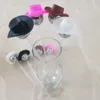 6pcs disko topları swizzle çubukları cowgirl şapka disko top içecek karıştırıcılar parıltılı kahve karıştırıcılar plastik kokteyl partisi dekorasyon