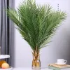 Kunstmatige palmboom plastic planten takken nep cycasbomen groene faux tropische bladeren voor huis tuin binnen decor