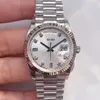 EW Factory Luxury Mechanical Men's Watch 36mm2836 Sport Automatic Diamond Index Dial225h