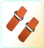 Bands de sangle de surveillance de 20 mm hommes femmes orange noir imperméable en silicone en silicone Bracelet Bracelet Clasf Backle pour Omega Planetocean 8409929