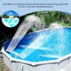 Piscine Kit de fontaine en cascade Double-jet Double Jet Piscines de stérilisation Piscines Spa Décorations Facile Installer Piscine ACCESSOIRES