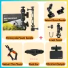 Insta360 Motorcycle Mount Bundle Casque à guidon Claw Claw Motorcycling Gear Original Accessoire pour X3 One X2 RS R