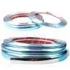 3m / 5m Extérieur Car Chrome Body Bumper Bumper Auto Door Protecture Mouillage Styling Trim Sticker 10 mm 20 mm 25 mm 30 mm 50 mm