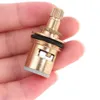 Replacement Brass Ceramic Disc Valve Tap Cartridge Valve Core Faucet Cold Water And Hot Water Universal Ceramic Chip