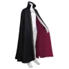 Halloween Vampire Costume Kids Adult Kids Dracula Devil Witch Cosplay Cape Medeival Gothic Steampunk Death Cloak Metal Chain