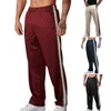 Men's Pants Elastic Waist Sports Waistband Athletic Loose Fit Sport With For Gym Comfortable