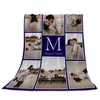 Custom Blanket with Photos Love Family Memories Personalized Picture Throw Blanket with Text Gift for Family Couple Friends