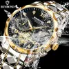 Montre-bracelets Binbond Top Business Mentes pour hommes Classic Diamond Scale DIAL Luxury Quartz Wrist Wist 30m Men de lumineux imperméable B1236