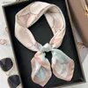 Action Toy Figures French Bow Small Square Scarf New 70 Womens Style Versatile Spring and Autumn Thin Decorative