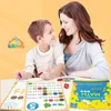 Montessori Zahlen Sinn Spiele Math Spielzeug Regenbogenscheiben arithmetische Lernsätze Denkweise Trainingspuzzle Spielzeug für Kinder