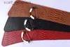 Belts 2018 Nieuwe merk Belt Leather Elastic Belt luxe riem hoogwaardige designer riemen voor dames zakelijke riemen Designer merkbanden Y240411