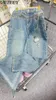 Frauen Jeans Modemarke Exquisite Strasshoch -Taille -Frauen Herbsthosen Lose Schlankheitsqualität Straight Hosen