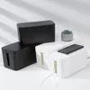 Caja de tira de alimentación a prueba de agua Gestión de alambre de alambre de plástico de escritorio de plástico Suministros para el hogar de suministros para el hogar