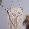 Duże boho tkane gobelin Macrame Wall wiszący bohemian frędzl