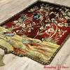 Tapestries Mooie bloemvogels Jacquard weef tapijtwand hangende gobelin home art textieldecoratie aubusson katoen 158x89cm